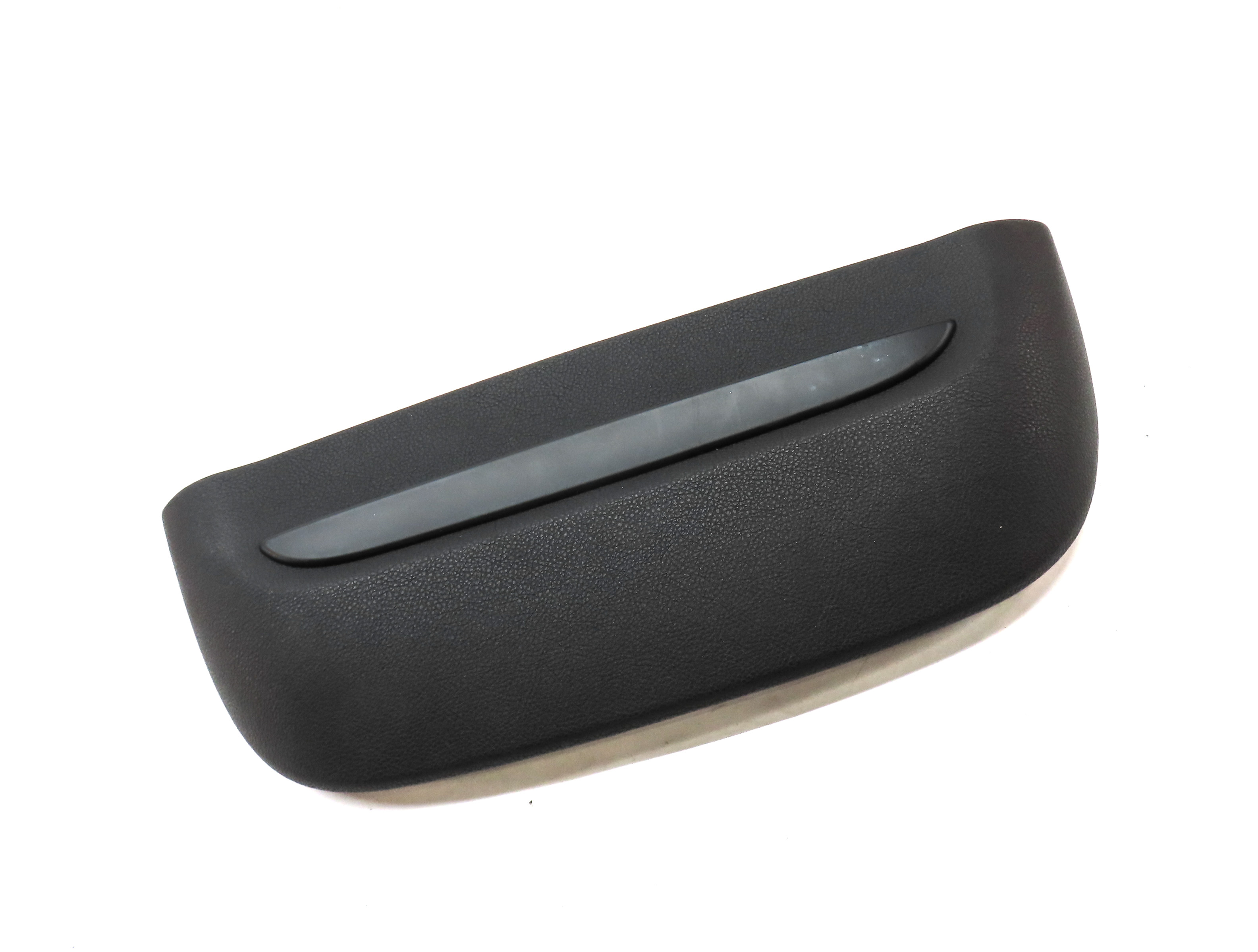 2015 BMW 740Li (F02) FRONT LEFT DRIVER SEAT UPPER SEATBACK TRIM (Black) — exact item pictured